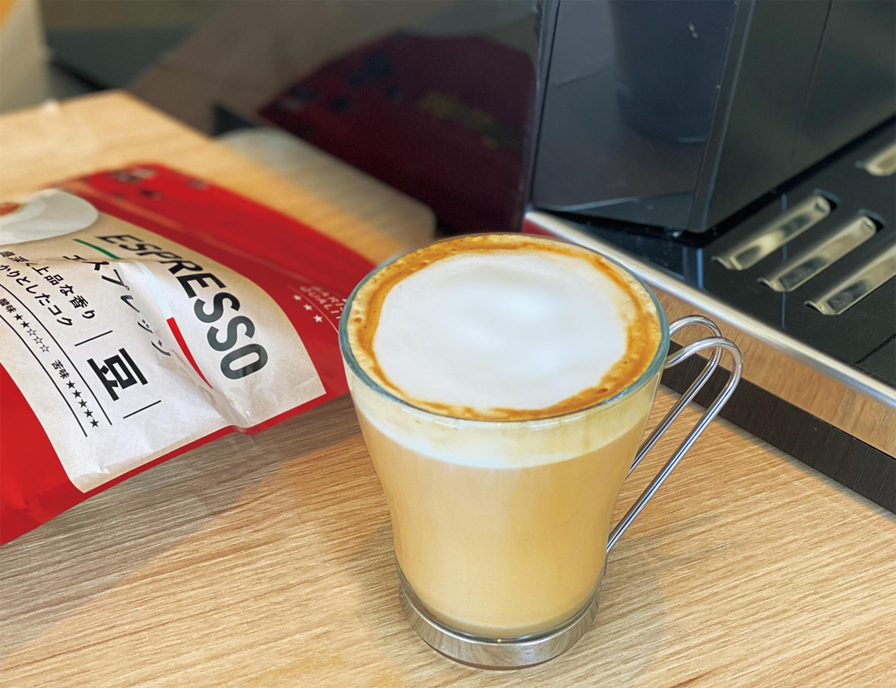 エスプレッソマシンで作るカプチーノ コーヒーレシピ Toho Coffee 事業紹介 株式会社トーホー